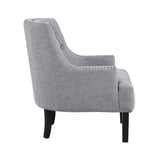 Charisma Gray Accent Chair - Ornate Home