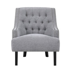 Charisma Gray Accent Chair - Ornate Home