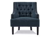 Charisma Indigo Accent Chair - Ornate Home