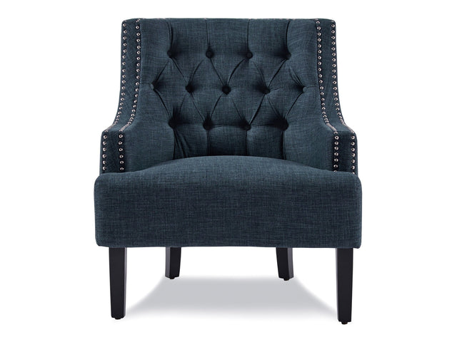 Charisma Indigo Accent Chair - Ornate Home