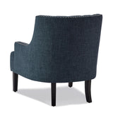 Charisma Indigo Accent Chair - Ornate Home