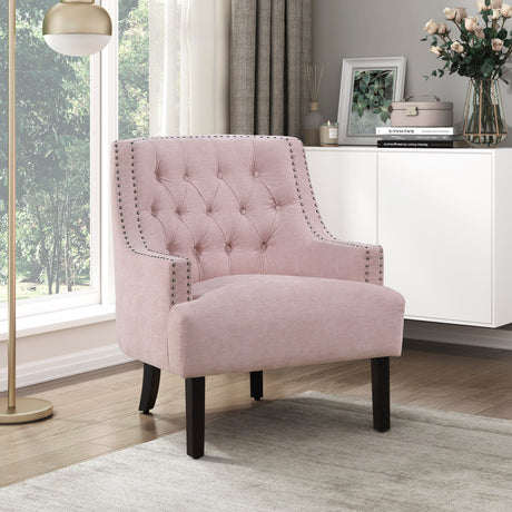 Charisma Pink Accent Chair - Ornate Home
