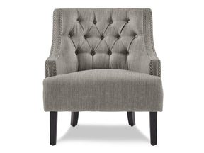 Charisma Taupe Accent Chair - Ornate Home