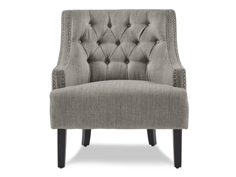 Charisma Taupe Accent Chair - Ornate Home