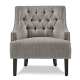 Charisma Taupe Accent Chair - Ornate Home