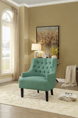 Charisma Teal Accent Chair - Ornate Home