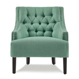 Charisma Teal Accent Chair - Ornate Home