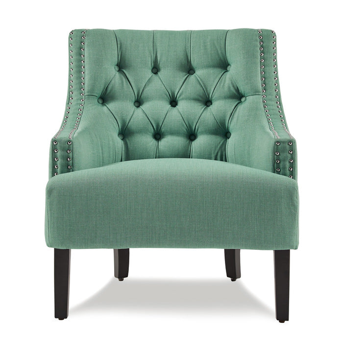 Charisma Teal Accent Chair - Ornate Home