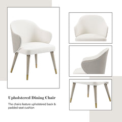 Charity Gray Oak Side Chair (Set of 2) - Ornate Home