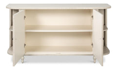 Charity White Sideboard - Ornate Home