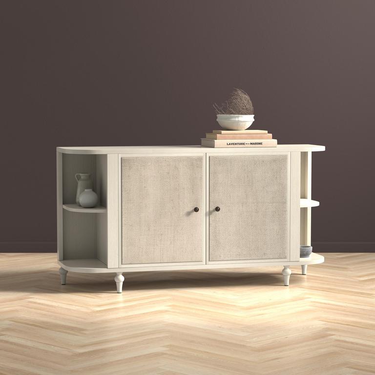 Charity White Sideboard - Ornate Home