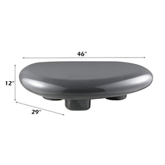 Charlene Gray High Gloss Coffee Table - Ornate Home