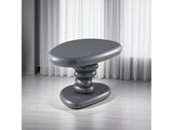 Charlene Gray High Gloss End Table - Ornate Home