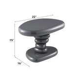 Charlene Gray High Gloss End Table - Ornate Home