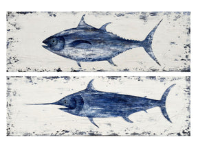 Charleston Blue Canvas - Ornate Home