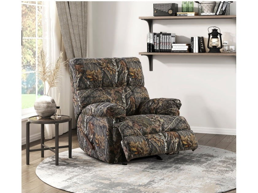 Charleston Camoflage Glider Reclining Chair - Ornate Home