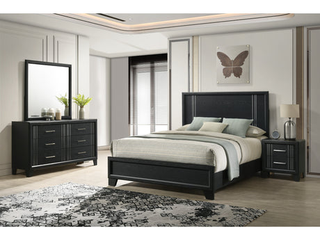 Charlie Charcoal Full Panel Youth Bedroom Set - Ornate Home