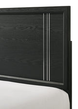 Charlie Charcoal Full Panel Youth Bedroom Set - Ornate Home