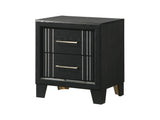 Charlie Charcoal Nightstand - Ornate Home