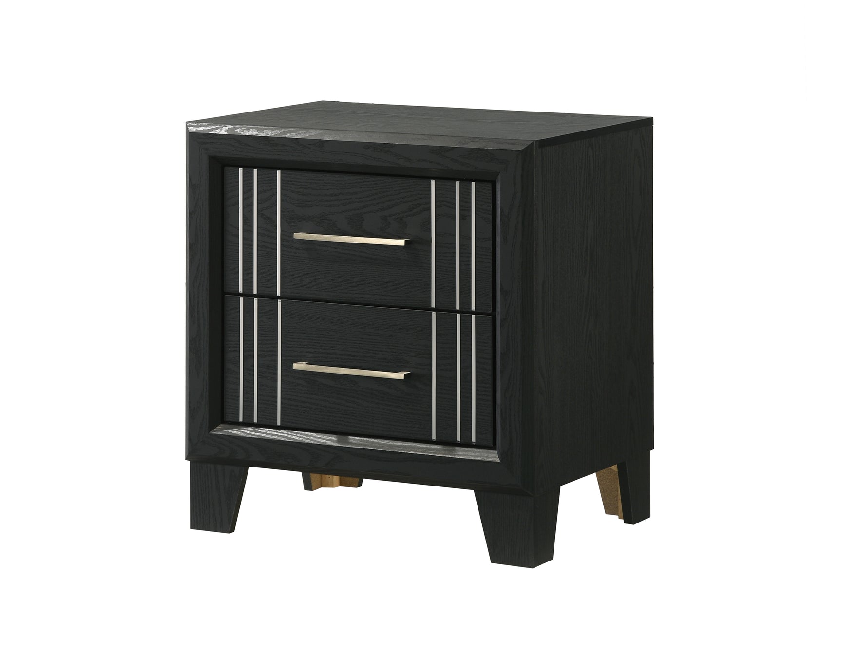 Charlie Charcoal Panel Bedroom Set - Ornate Home
