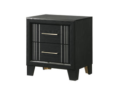 Charlie Charcoal Panel Bedroom Set - Ornate Home