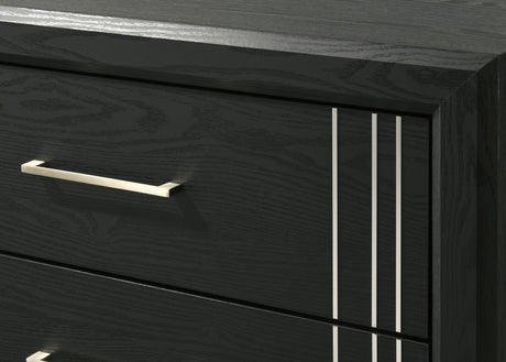 Charlie Charcoal Panel Bedroom Set - Ornate Home