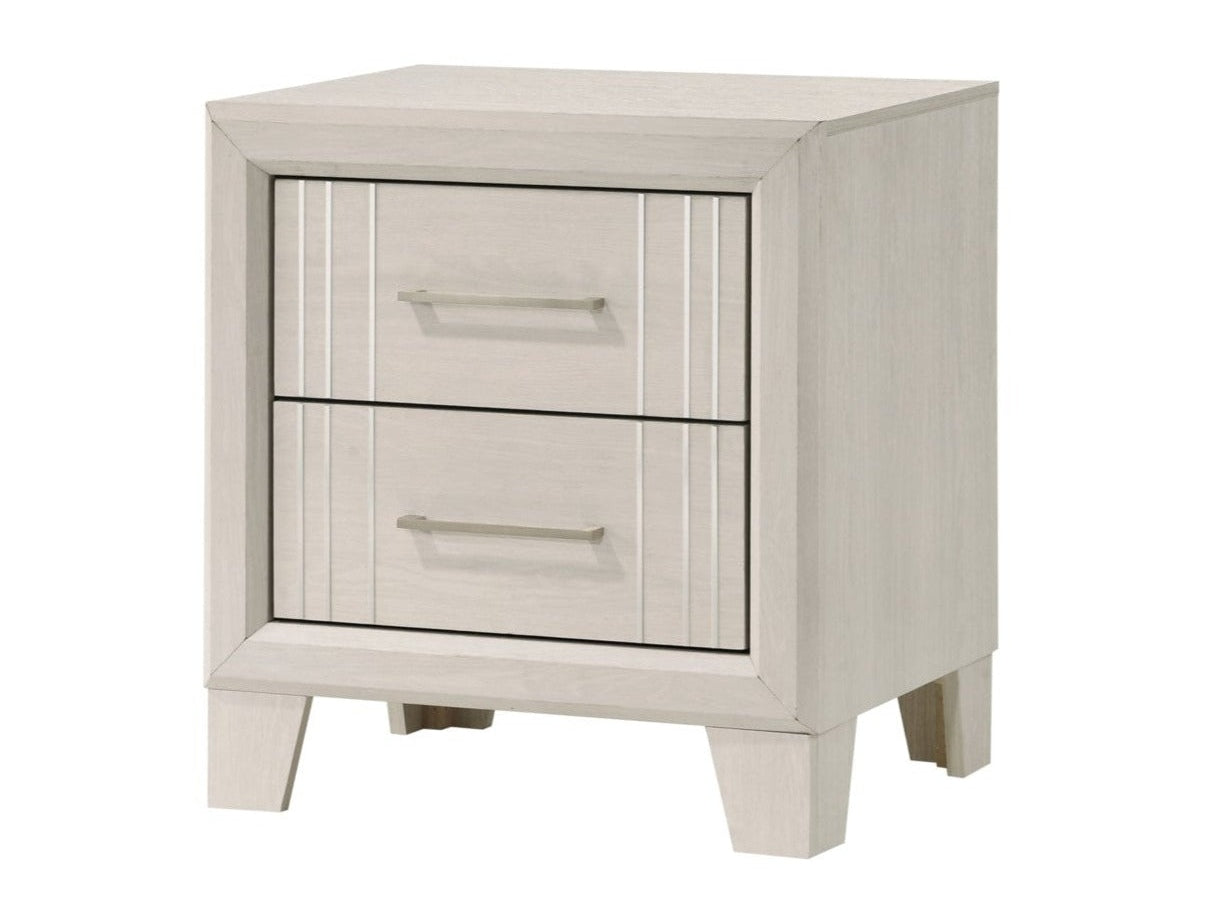 Charlie Cream Nightstand - Ornate Home