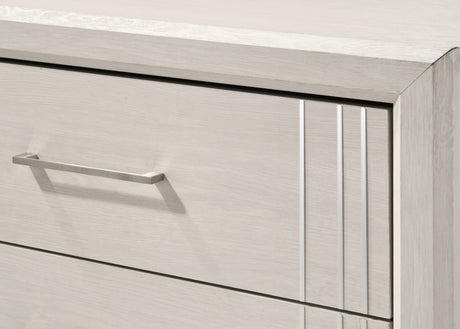 Charlie White Full Panel Youth Bedroom Set - Ornate Home