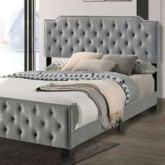 Charlize Gray E.King Bed - Ornate Home