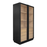 Charlotte Black Tall Cabinet - Ornate Home
