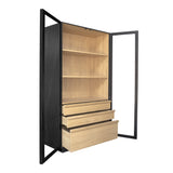 Charlotte Black Tall Cabinet - Ornate Home