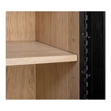 Charlotte Black Tall Cabinet - Ornate Home