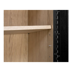 Charlotte Black Tall Cabinet - Ornate Home