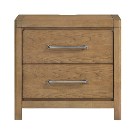 Charlotte Light Brown 4-Piece Queen Bedroom Set - Ornate Home