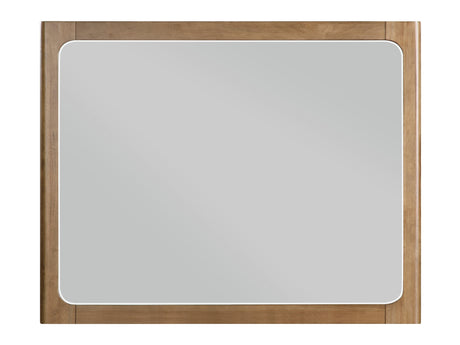 Charlotte Light Brown Mirror - Ornate Home
