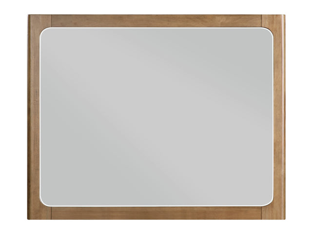 Charlotte Light Brown Mirror - Ornate Home
