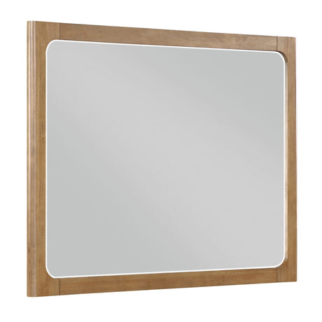 Charlotte Light Brown Mirror - Ornate Home