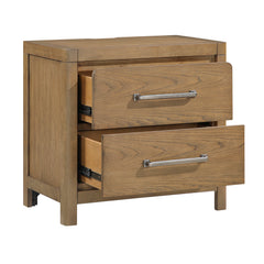 Charlotte Light Brown Nightstand - Ornate Home