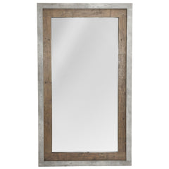 Charlotte Natural/Weathered Cement Mirror - Ornate Home