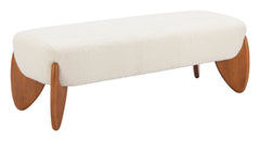 Charm Ivory Bench - Ornate Home