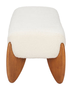 Charm Ivory Bench - Ornate Home