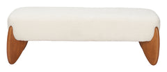 Charm Ivory Bench - Ornate Home