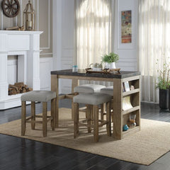 Charnell Counter Height Stool (Set-2) - Ornate Home