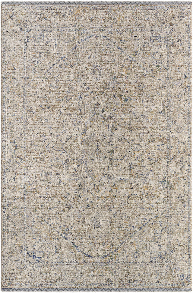 Charo Dusty Sage Area Rug - Ornate Home