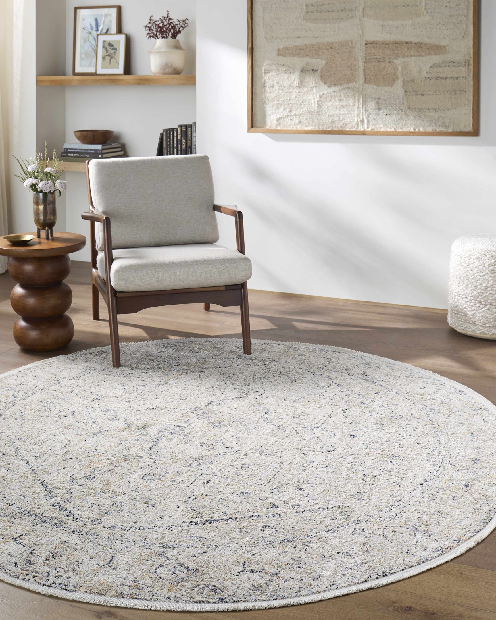 Charo Dusty Sage Area Rug - Ornate Home