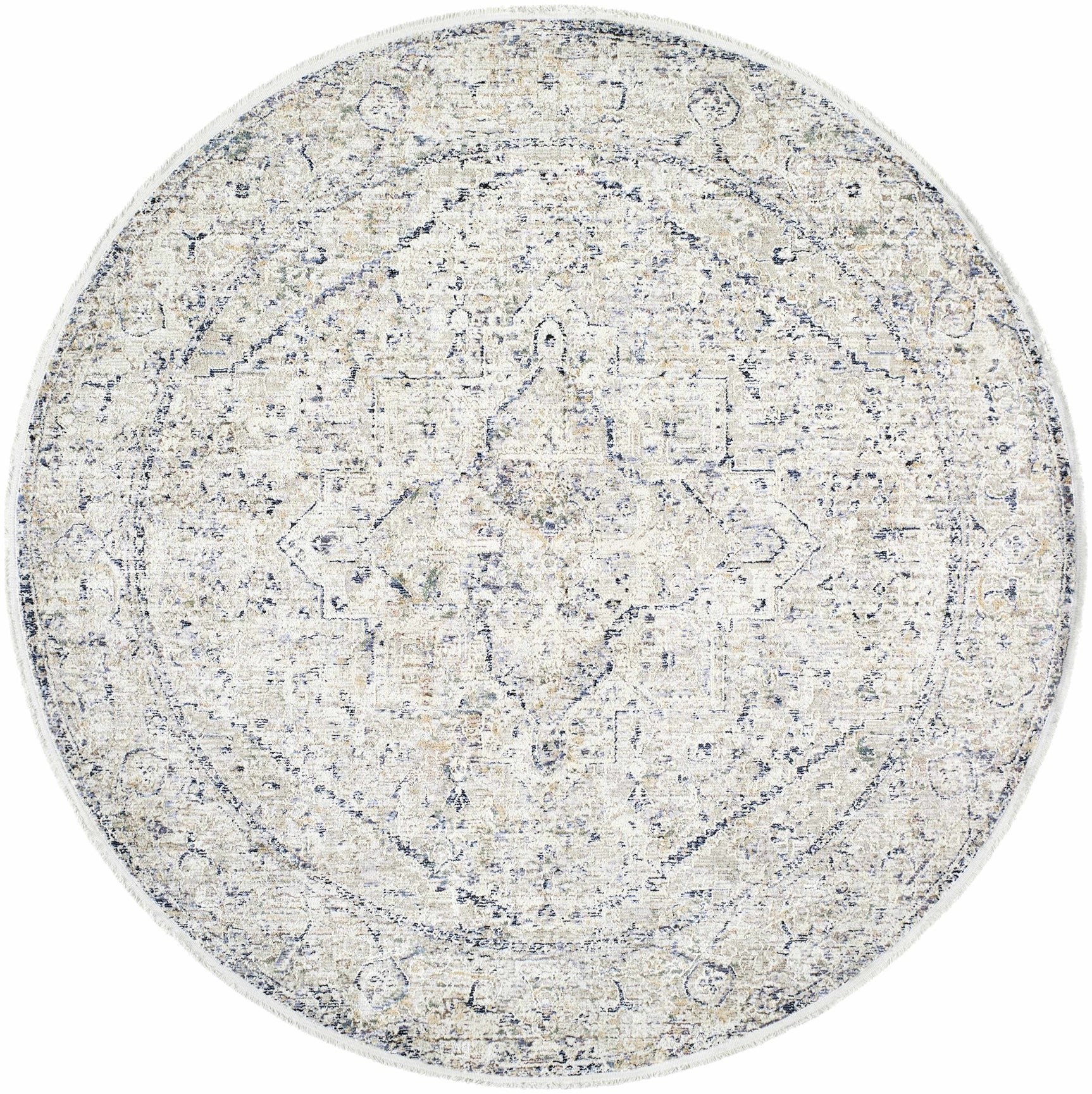 Charo Dusty Sage Area Rug - Ornate Home