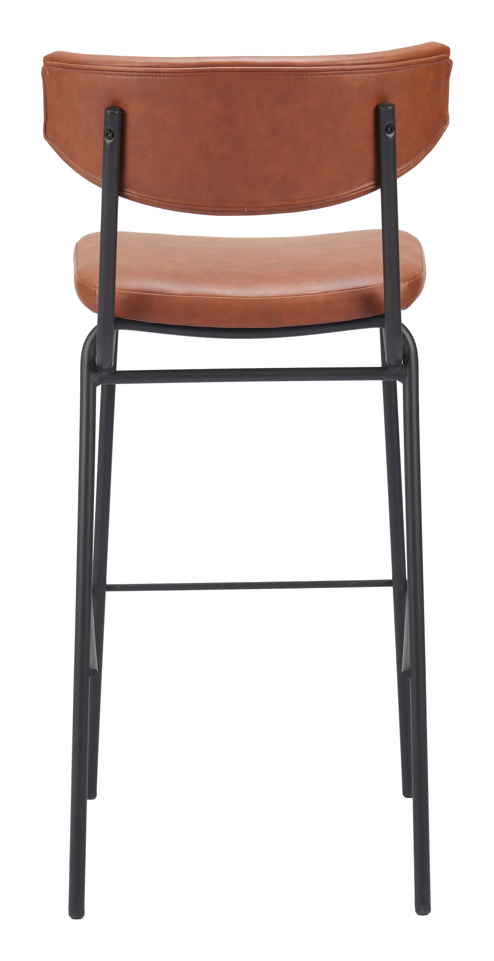 Charon Vintage Brown Barstool (Set of 2) - Ornate Home