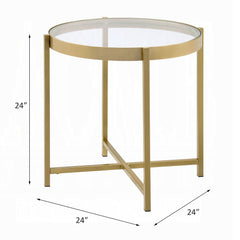 Charrot End Table - Ornate Home