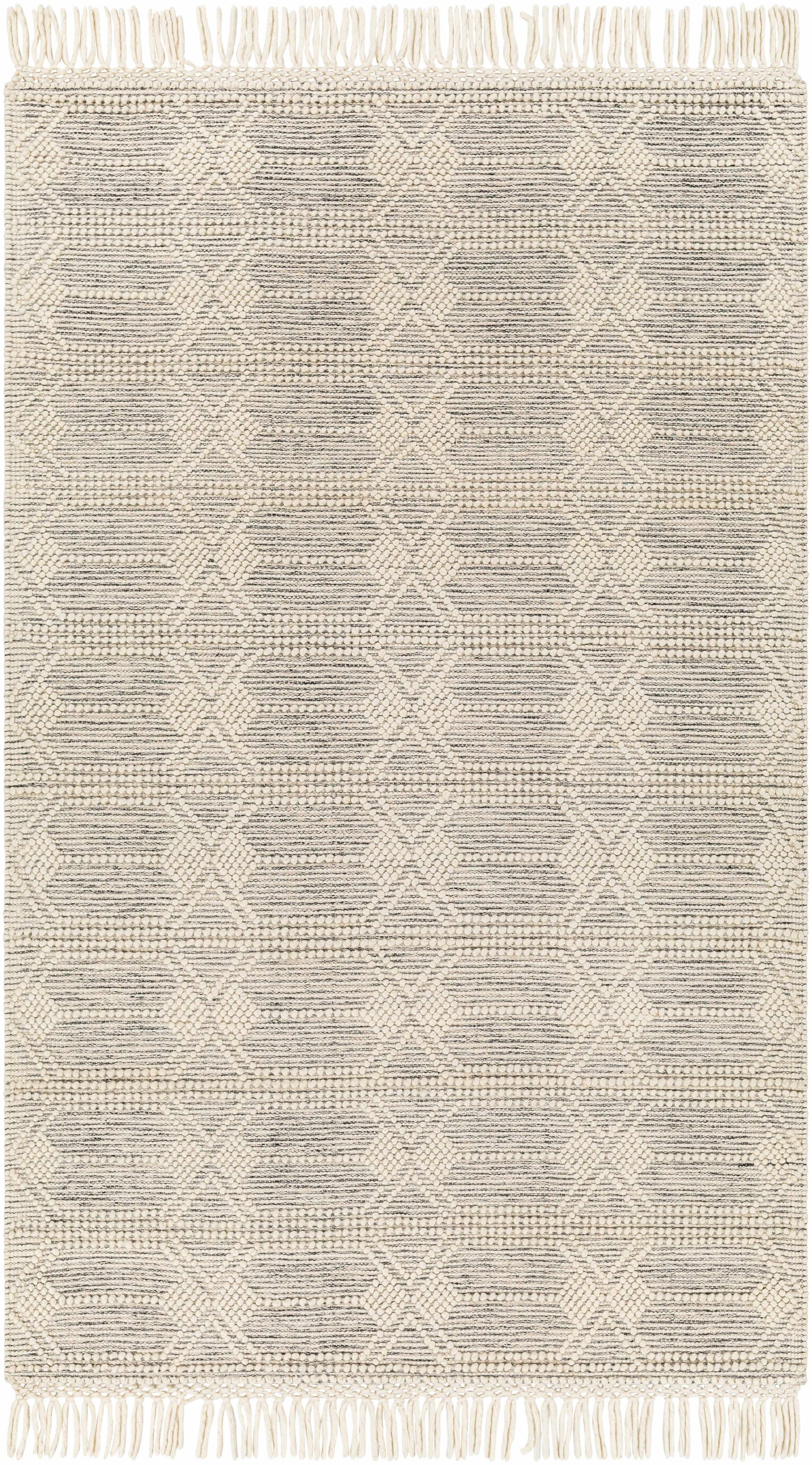 Chars Wool Rug with Tassels - Clearance - Ornate Home