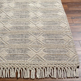 Chars Wool Rug with Tassels - Clearance - Ornate Home